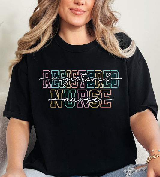REGISTERED NURSE UNISEX TSHIRT NURSE TEE GIFT