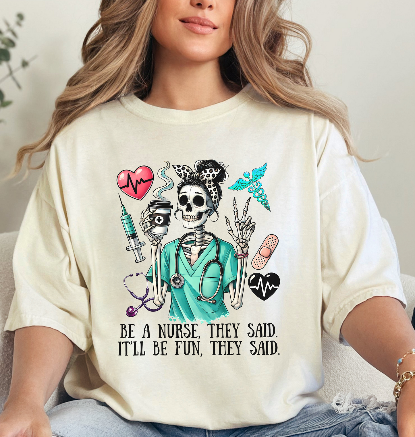 FUNNY NURSE TEE UNISEX TSHIRT FOR NURSES GIFT
