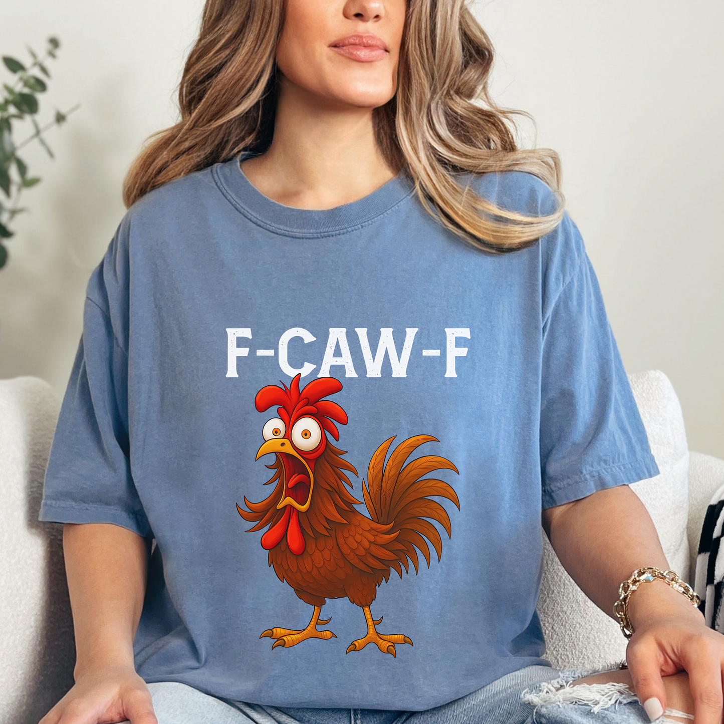 UNISEX FUNNY ANIMAL ROOSTER TEE ANIMAL LOVER TSHIRT GIFT