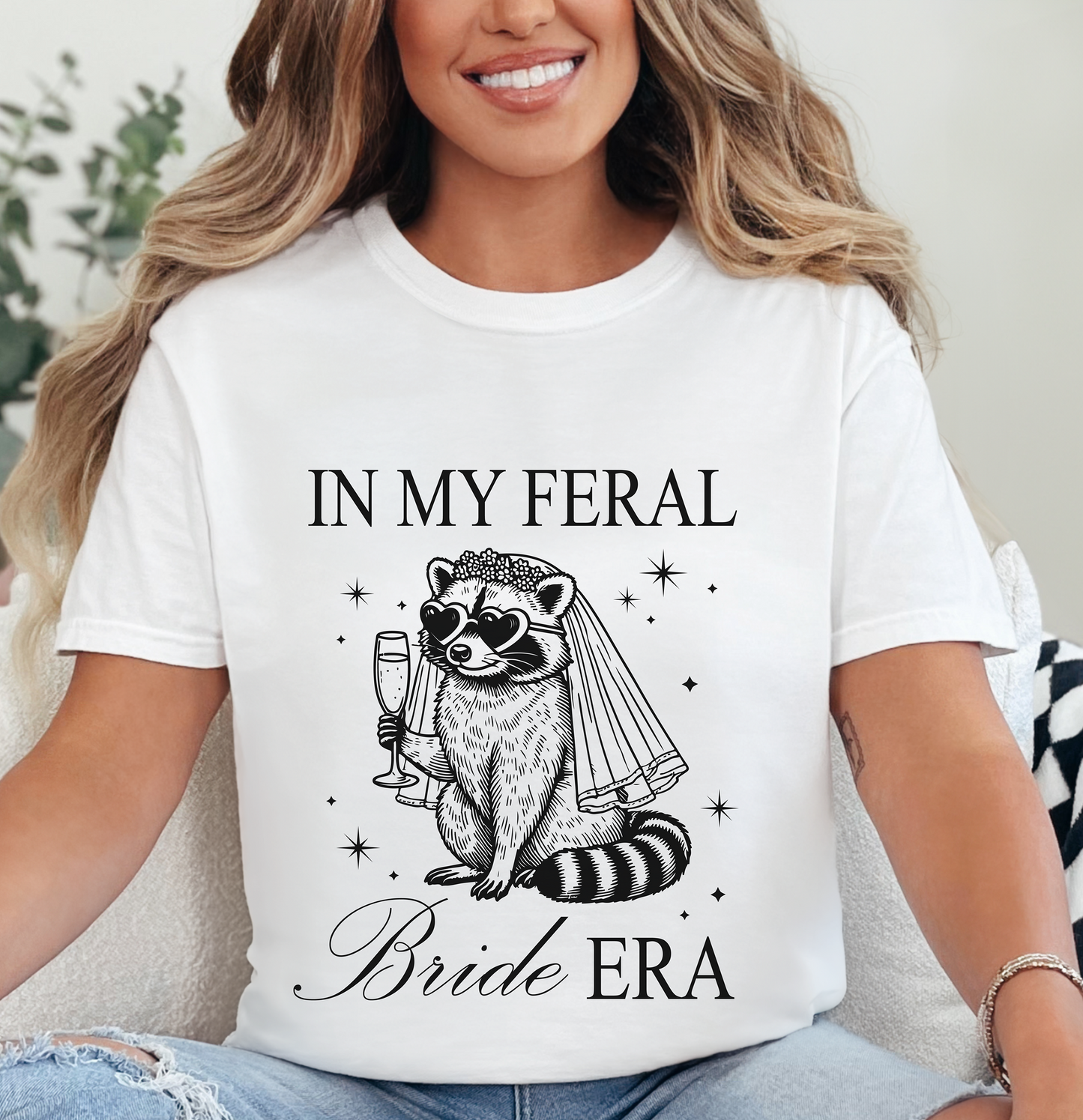 FUNNY RACCOON BRIDE TEE GIFT FOR BRIDES
