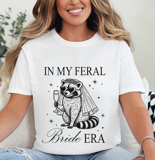 FUNNY RACCOON BRIDE TEE GIFT FOR BRIDES