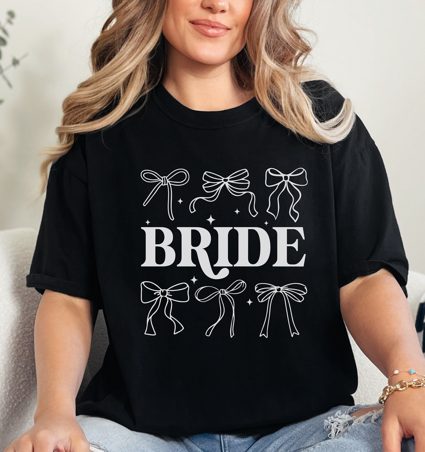 CUTE BRIDE TSHIRT WEDDING TEE FOR WEDDINGS GIFT