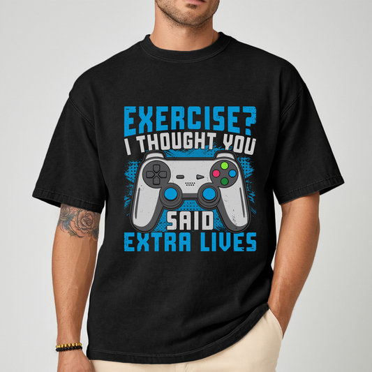 UNISEX FUNNY GAMER TSHIRT TEE FOR GAMERS GIFT