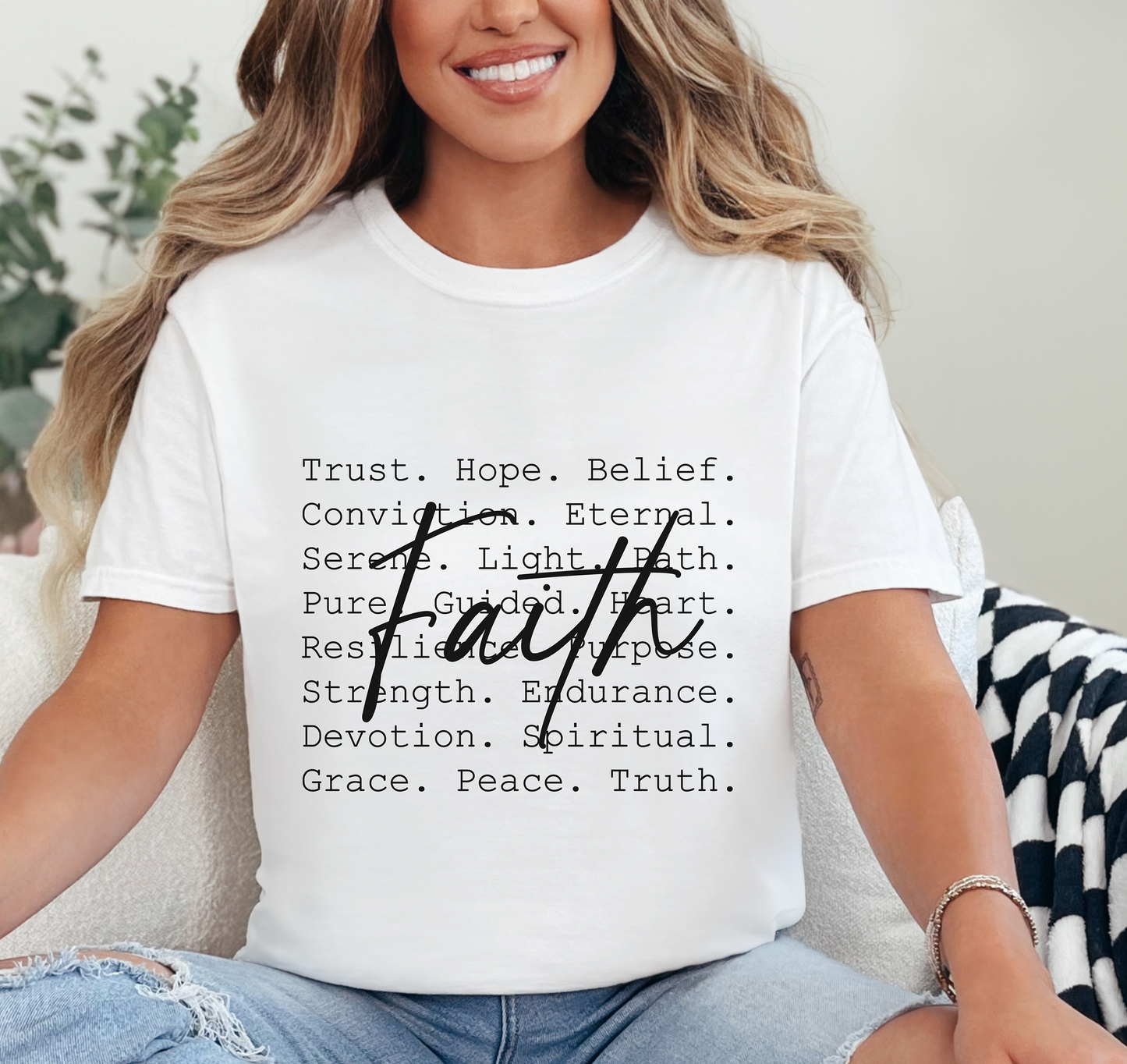 UNISEX FAITH TSHIRT RELIGION TEE GIFT