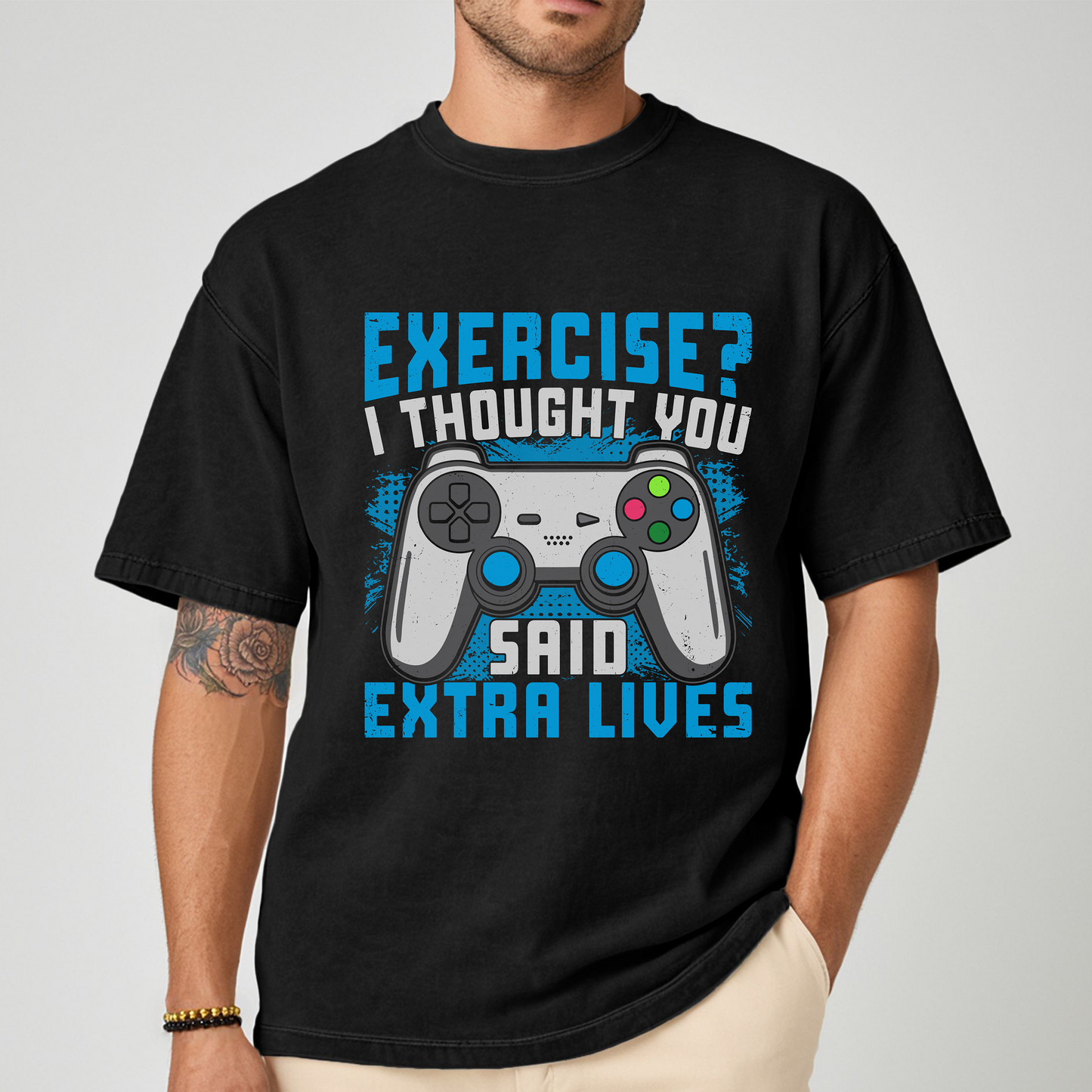 UNISEX FUNNY GAMER TSHIRT TEE FOR GAMERS GIFT