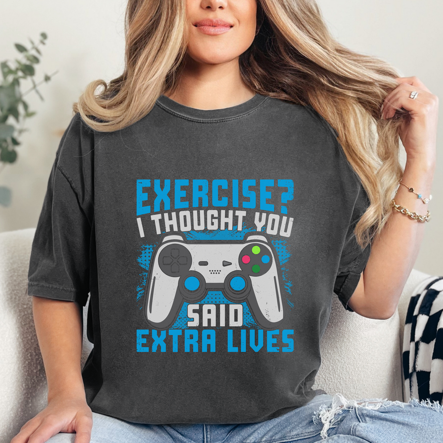 UNISEX FUNNY GAMER TSHIRT TEE FOR GAMERS GIFT