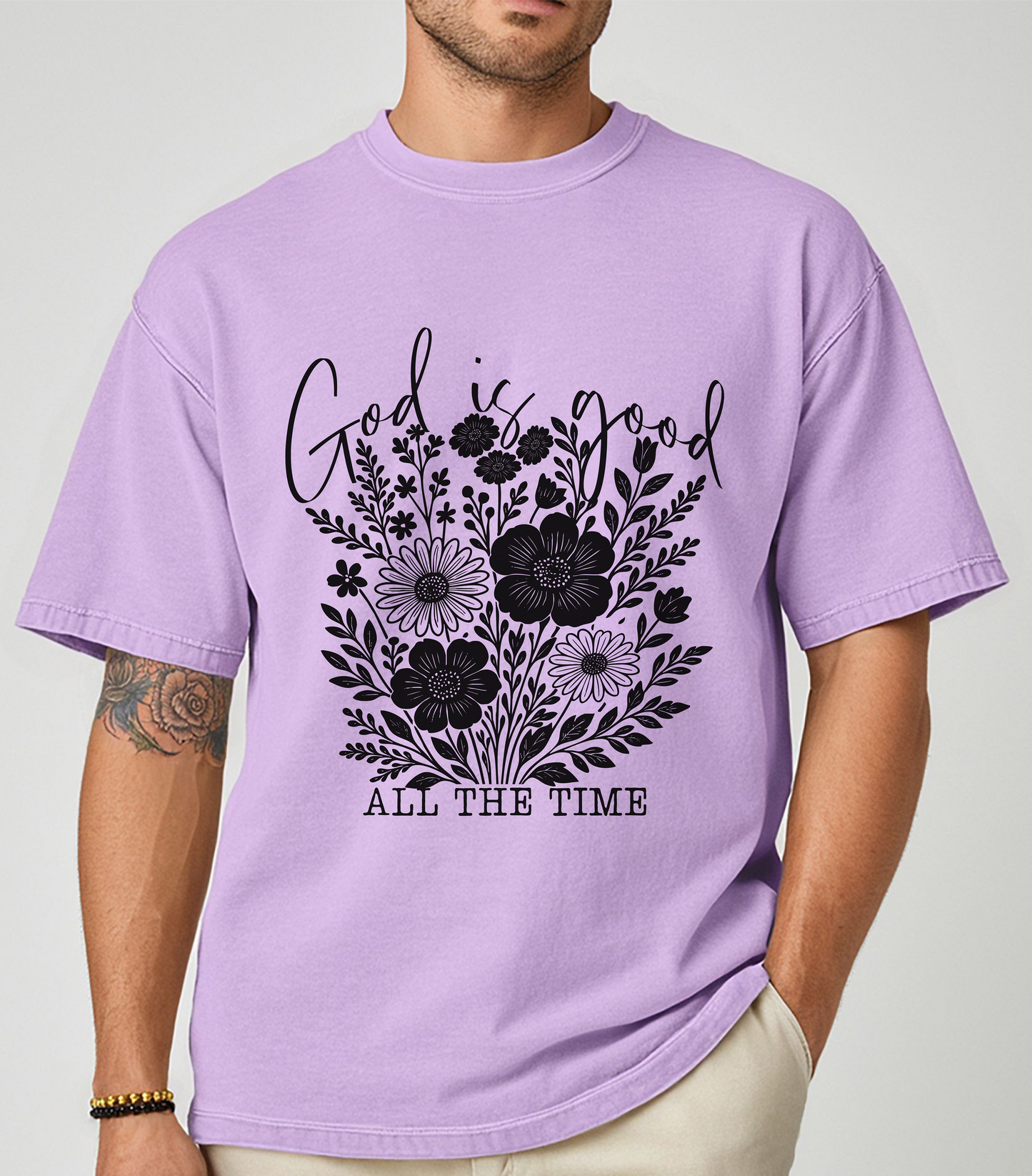 GOD IS GOOD UNISEX TEE FAITH TSHIRT GIFT