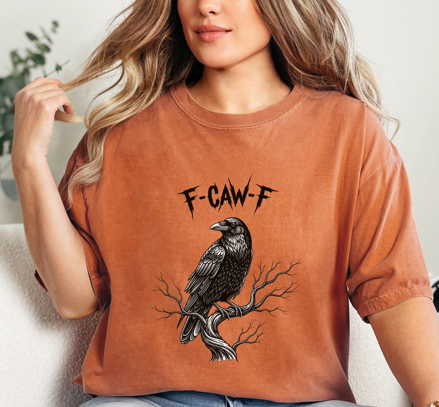UNISEX FUNNY CROW TSHIRT BIRD LOVER TEE GIFT